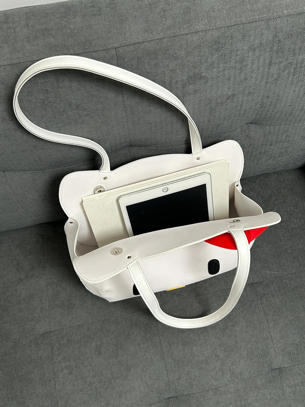 Miniaturbild: Hello Kitty Leather Satchel