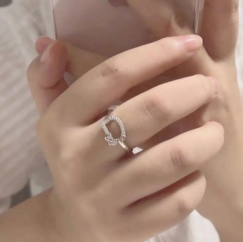 Miniatura: Hello Kitty Diamond Ring