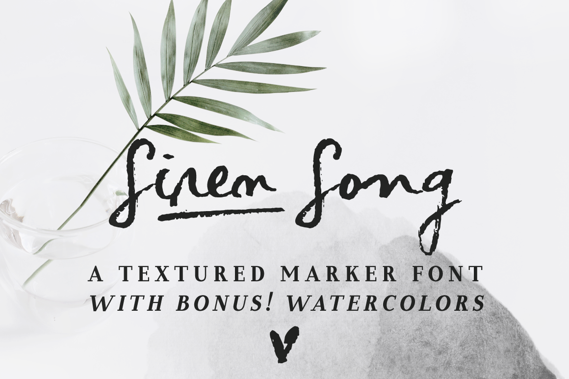 Siren Song font and texture pack