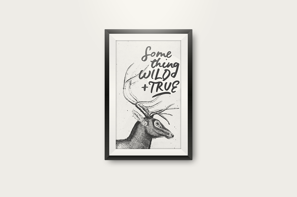 Thumbnail: Blue Fires handwritten brush font