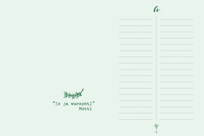 Design a notebook using Pitch Or Honey Font Trio