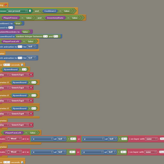 [Part 1] Code for handling the player tapping on the floor with the walking stick