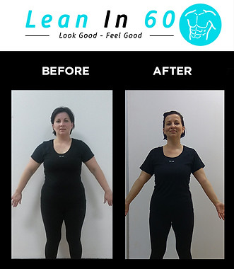 Agga Lean in 60 Befor and after Weight loss Bognor