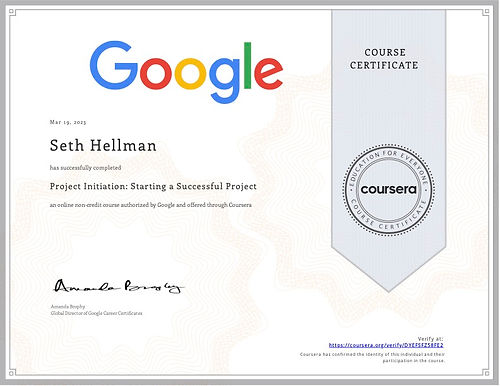 Coursera_Google Project Management_Certifications_Product Indications_RunningTheProject_20