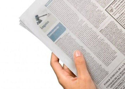 El Código no obliga a publicar edictos en diarios locales