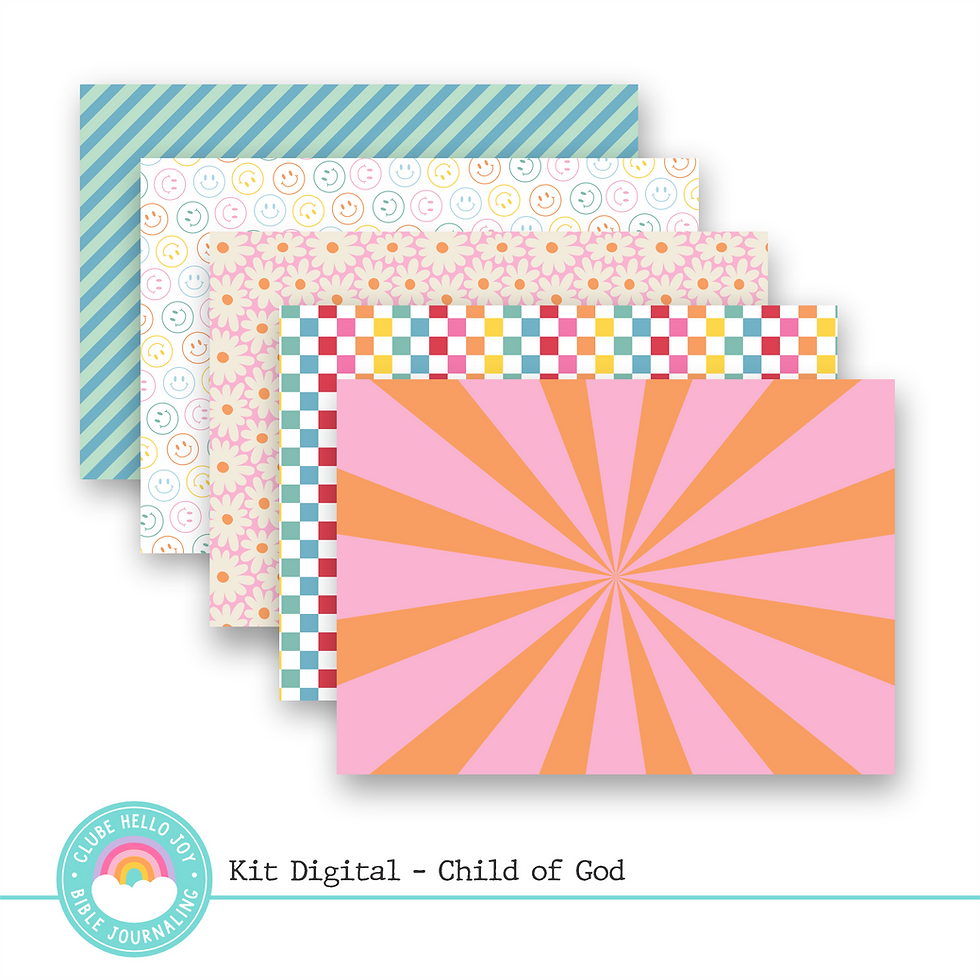 Miniatura: Kit Digital Bible Journaling - Child Of God