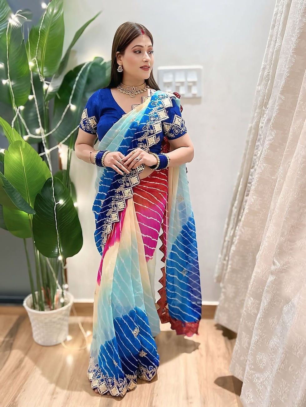 Thumbnail: Laheriyaa Special Saree - Free Shipping🥳💫