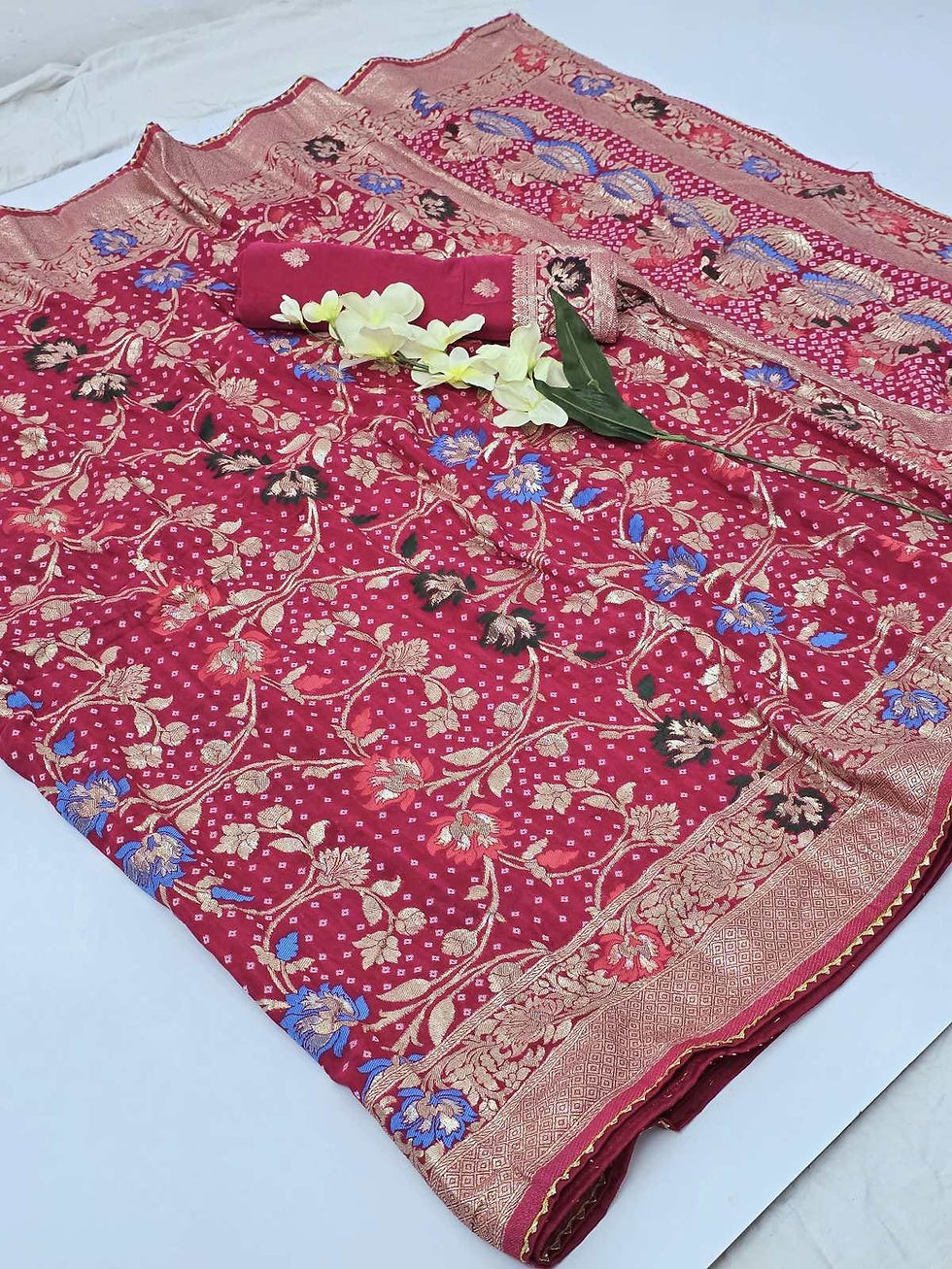 Thumbnail: Banarasi Baag Saree - Free Shipping 🥳💫