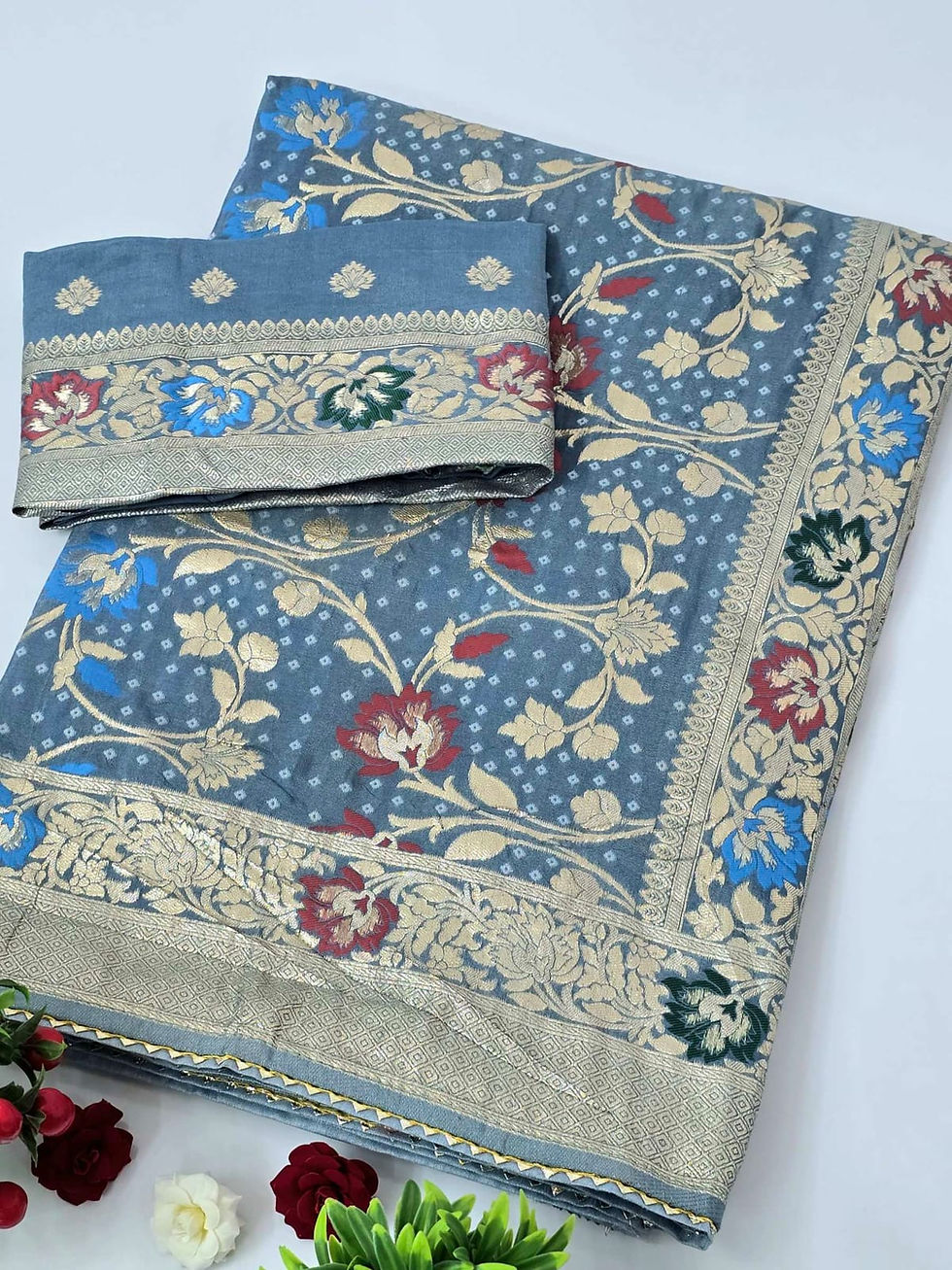 Thumbnail: Banarasi Baag Saree - Free Shipping 🥳💫