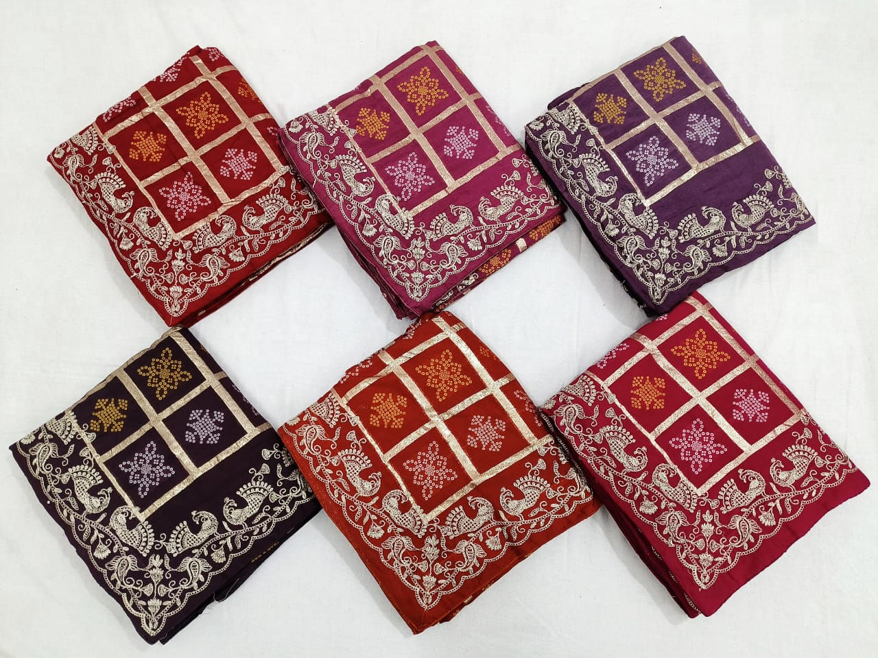 MEENAKARI DESIGNER SAREE WITH PITA WORK- Free Shipping🥳💫