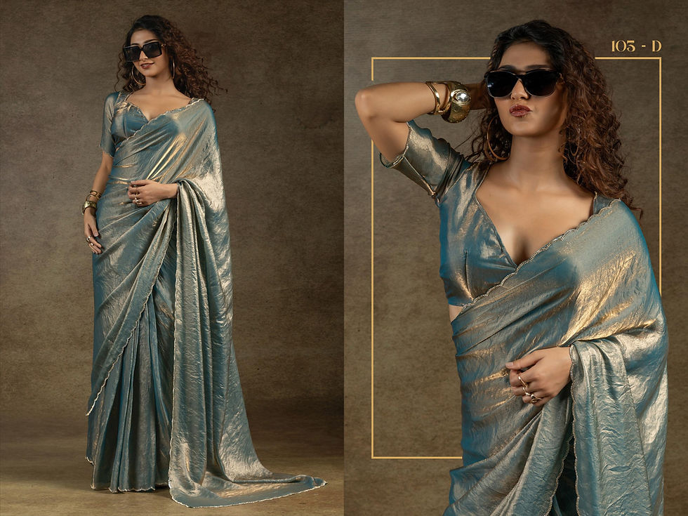 Thumbnail: City Chic Drape Saree - Free Shipping 🥳🎉