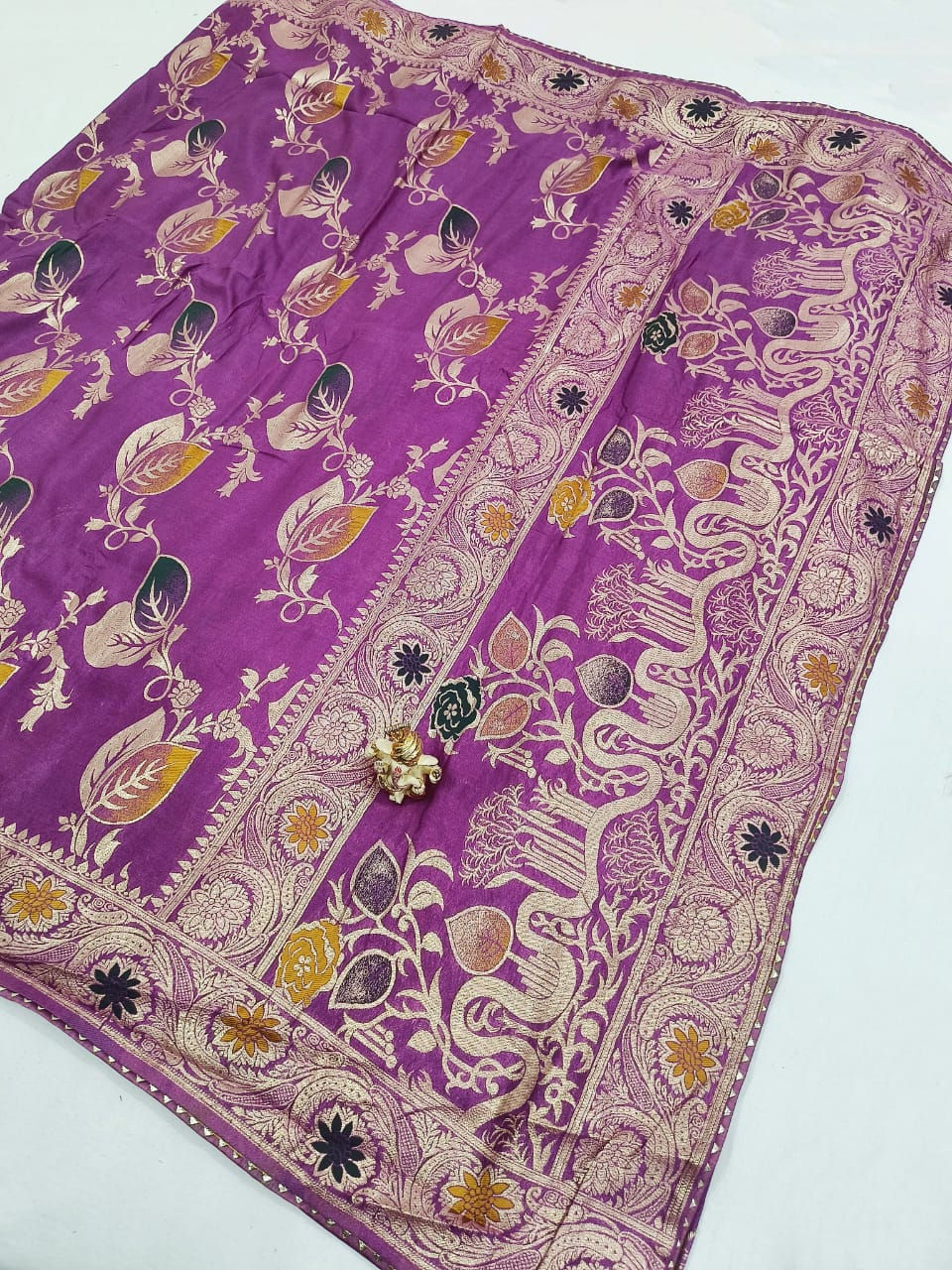 Thumbnail: Pure Banarasi Saree - Free Shipping🥳💫