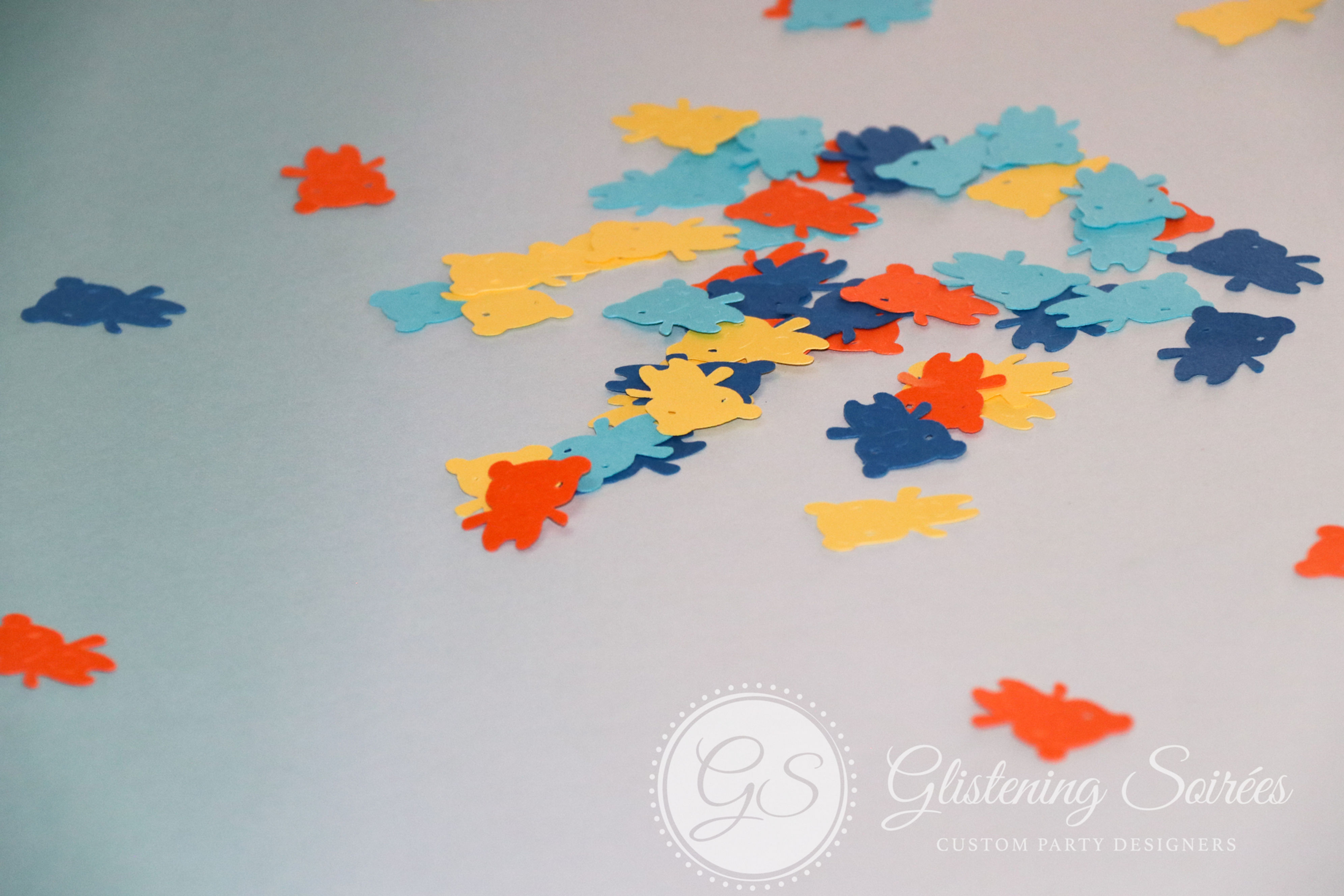 Care Bear Confetti Teddy Bear Confetti 80 pieces Animal Bear