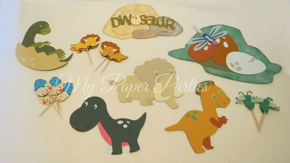 Thumbnail: Baby Dino Party Full Boxed Party