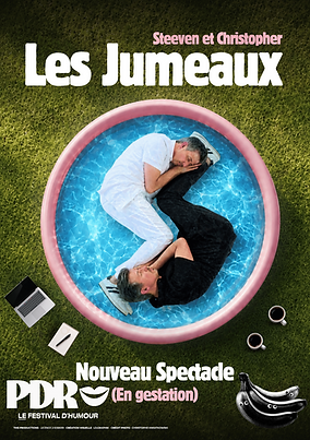 Les Jumeaux en spectacle au Studio 55 à Toulouse le 8 mars 2025