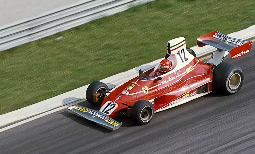 White was a regular feature on Ferrari's cars in the 1970s; Image Credits - Ferrari
