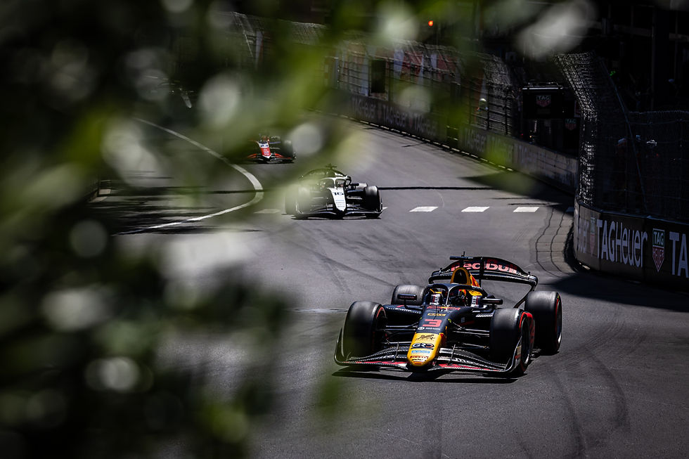 Monaco wasn't one of Martí's finest hours in his F2 career | Credit: Dutch Photo Agency/Red Bull Content Pool
