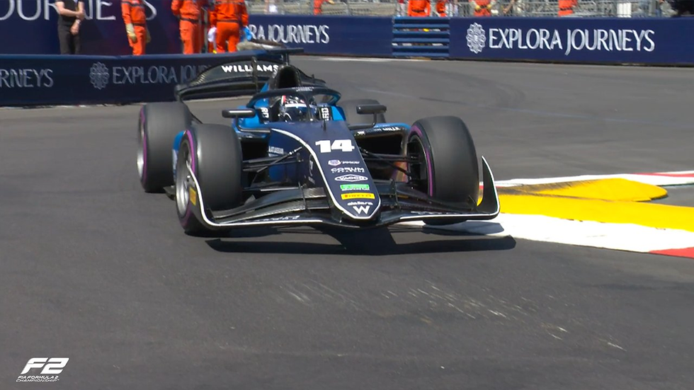 Martins had to settle for P2 once again in qualifying in 2025 | Credit: Formula 2 via X