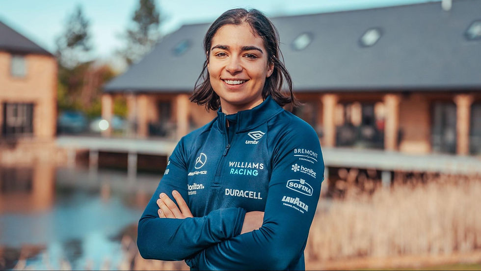 Chadwick is a development driver at Williams Racing; Image: Williams Racing