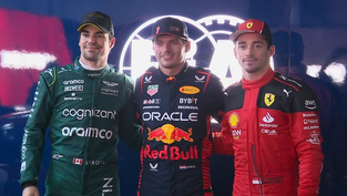 Max Verstappen storms to pole position in near-darkness at Sao Paulo
