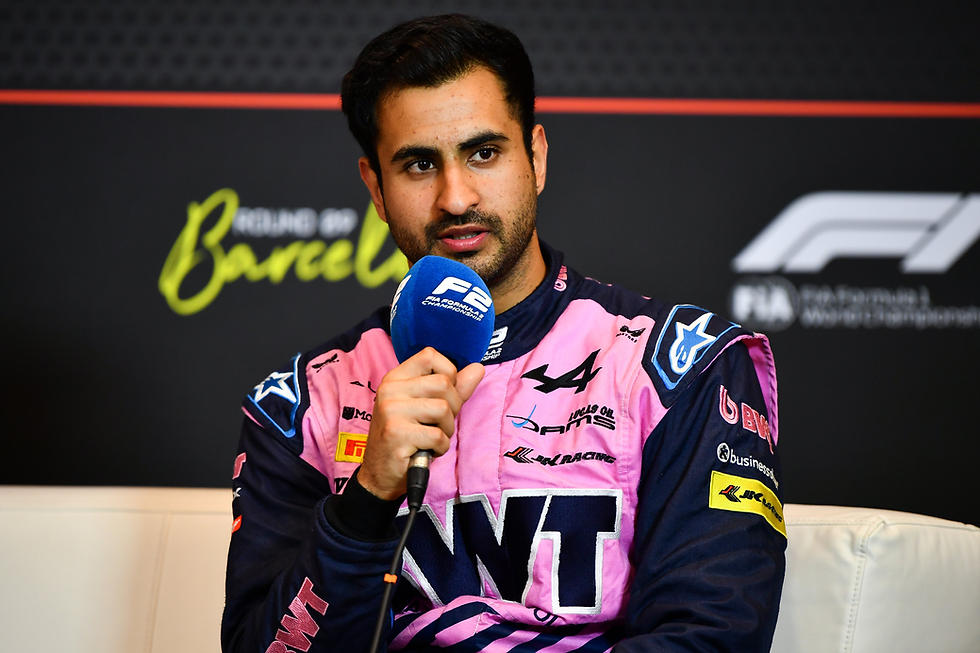 Maini mentioned he was starting to feel comfortable in the DAMS car in 2025 | Credit: Formula 2 via X
