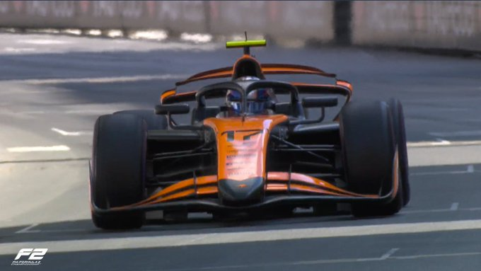 Dunne took a special Monaco pole by a mere three milliseconds in Monaco | Credit: Formula 2 via X