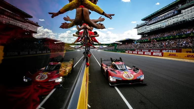 Ferrari took a special win at Le Mans in 2023; Credit - Ferrari