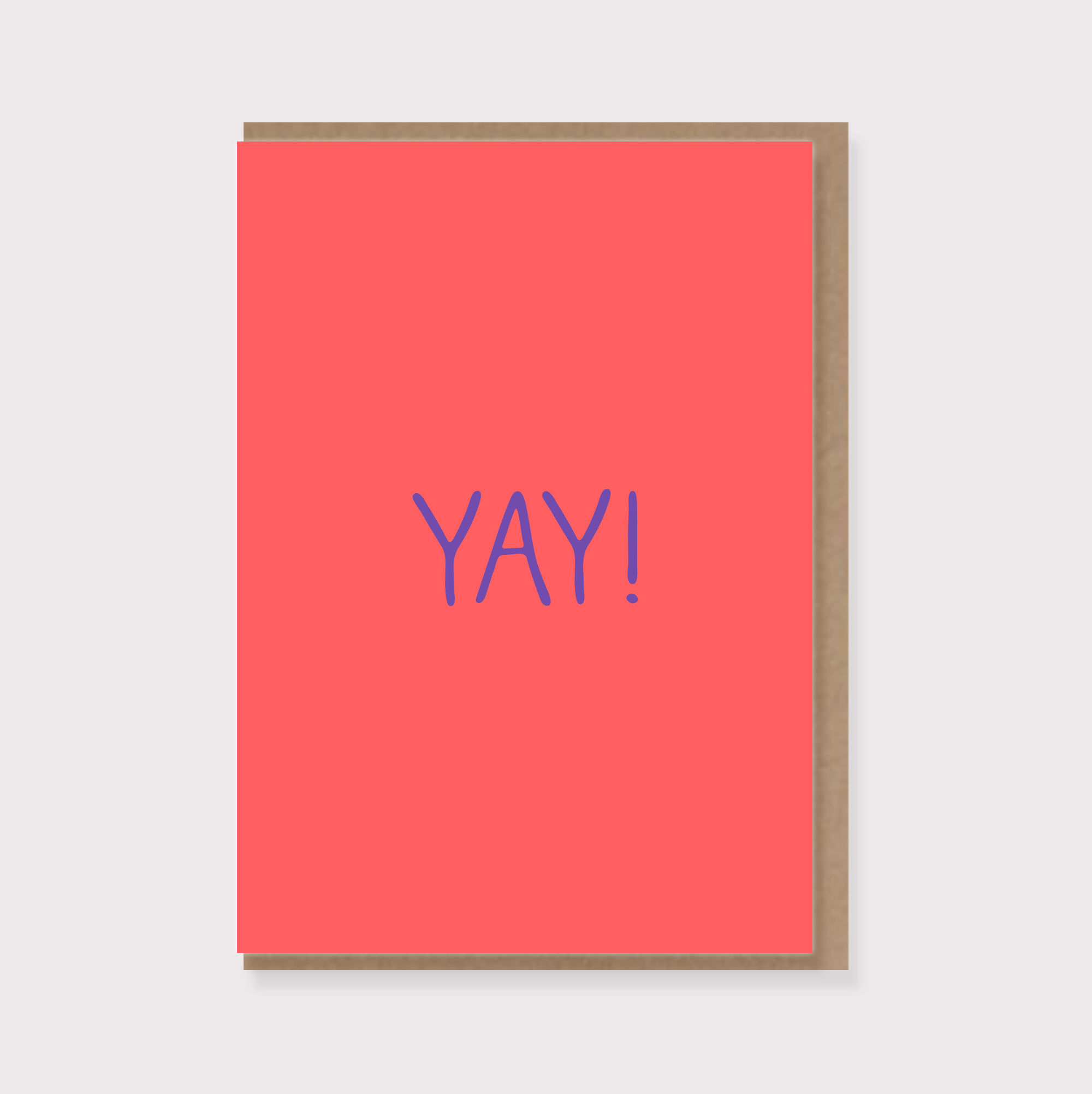 Klappkarte - "YAY"