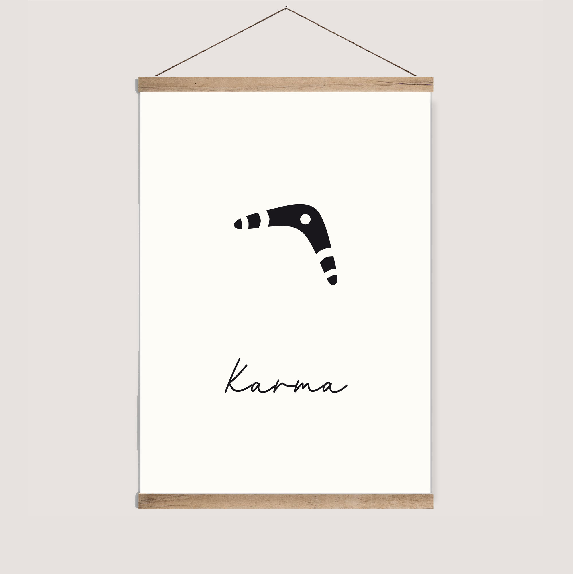 Poster “Boomerang - Karma”