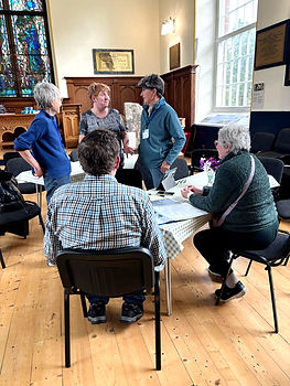 Photograph of visitors to Doors Open Day on 12 September 2026