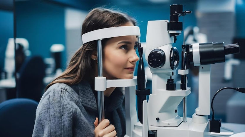 pretty-woman-is-looking-into-eye-test-machine-with-concentration-oculist-lab_926199-233748
