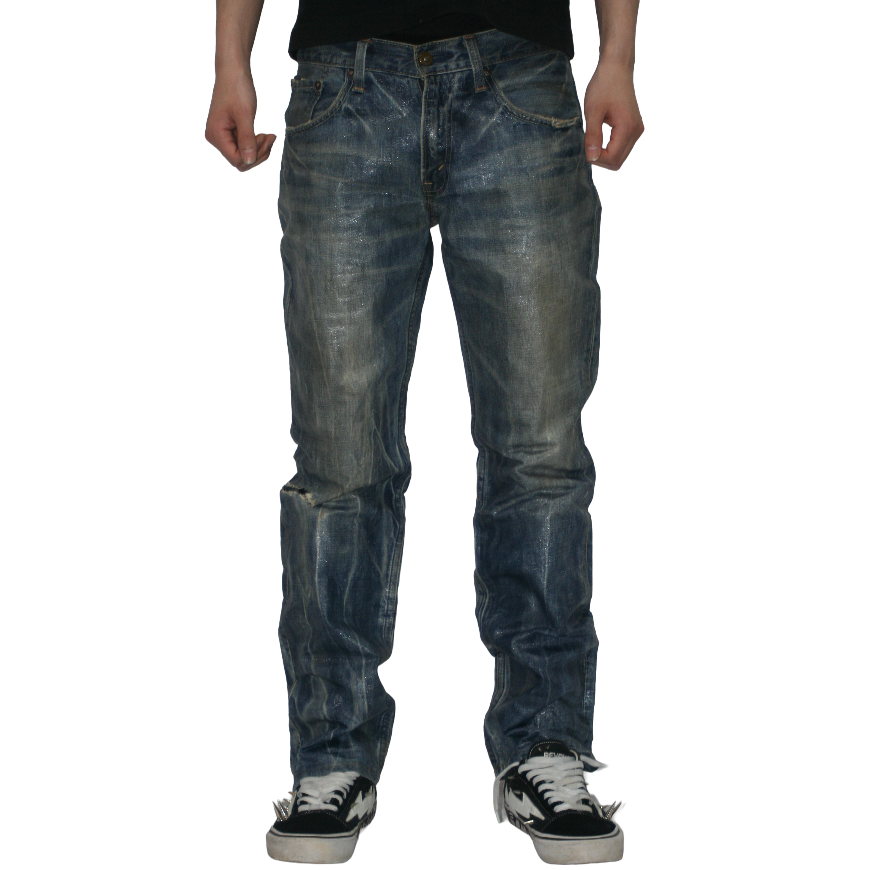 Clear coating pants