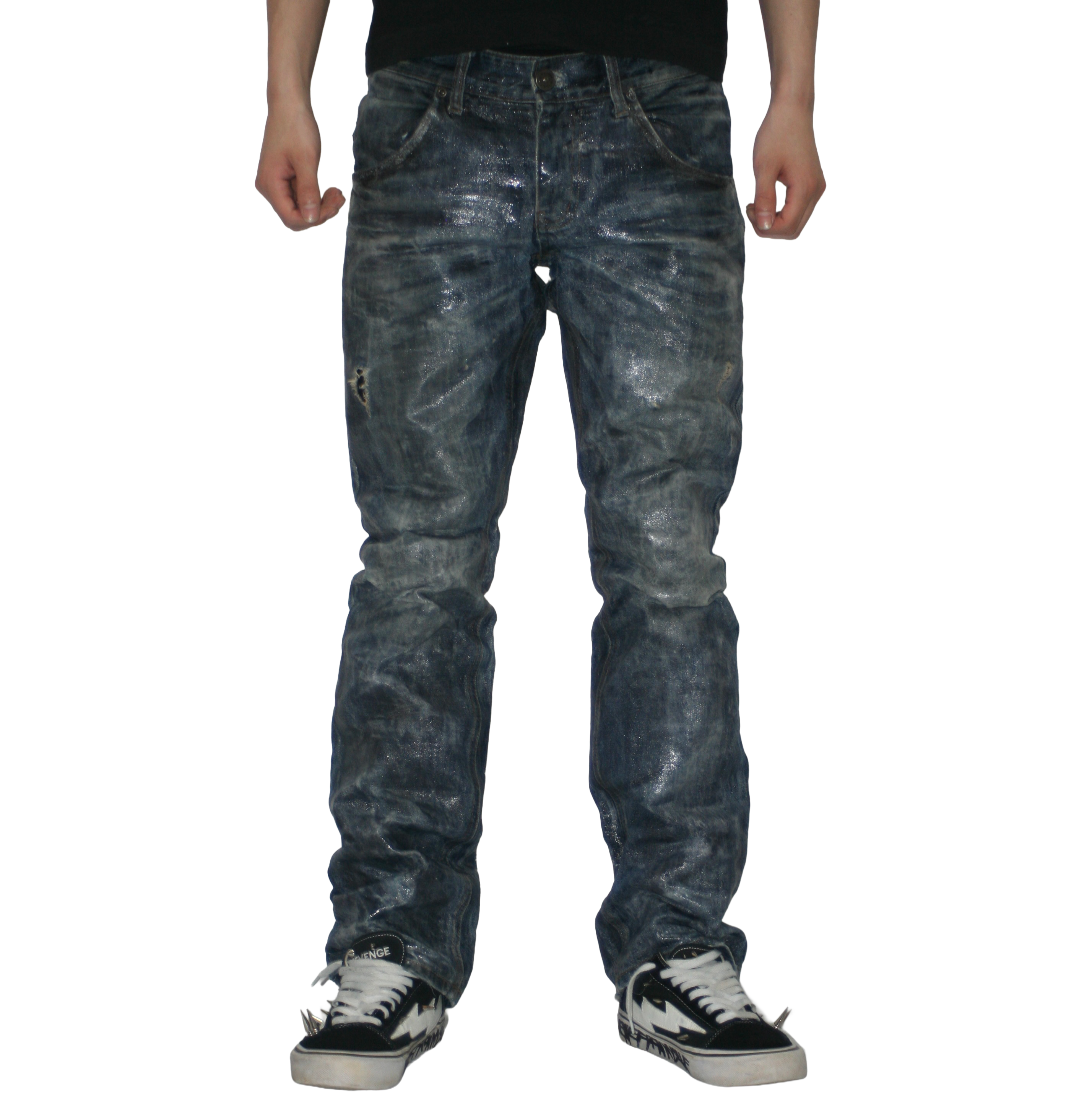 Clear coating pants