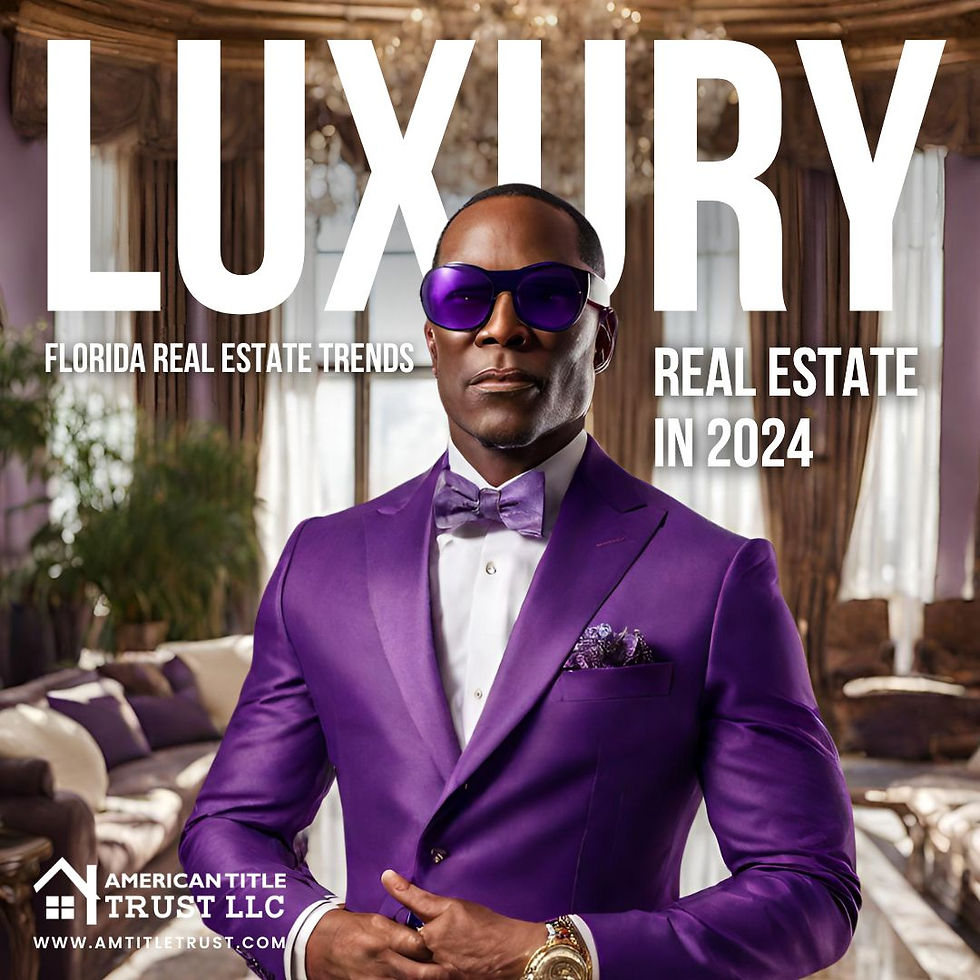 2024 Luxury Real Estate Market in Florida Trends and Insights