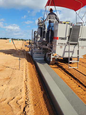 JB Concrete Services - Concrete construction and contractors for commercial and residential construction in Orlando, Apopka, Kissimmee and all of Central Florida. Concrete Curbs, sidewalks and rainwater drains.