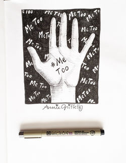 Me Too-Art Journal Drawing