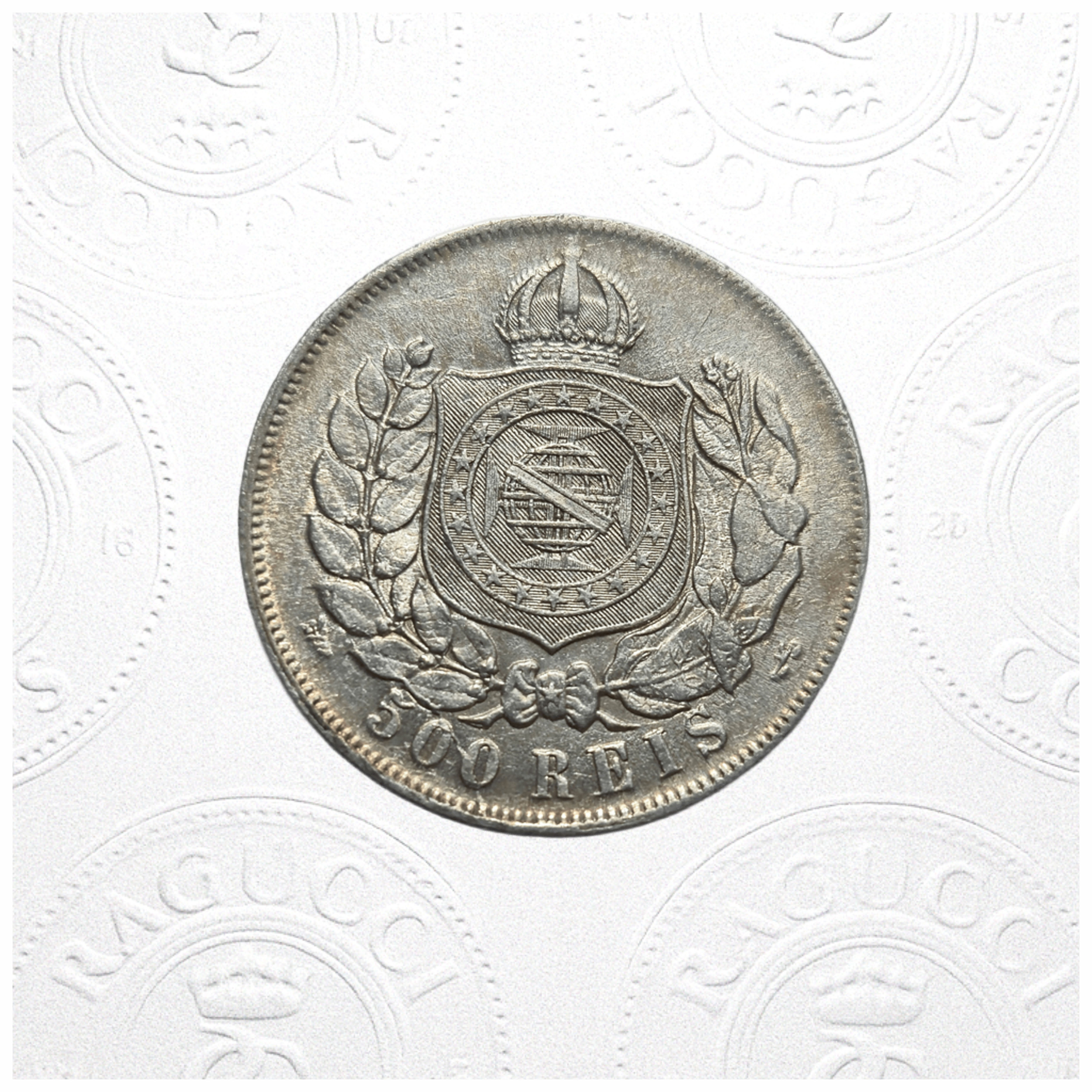Brasil 500 Réis 1868