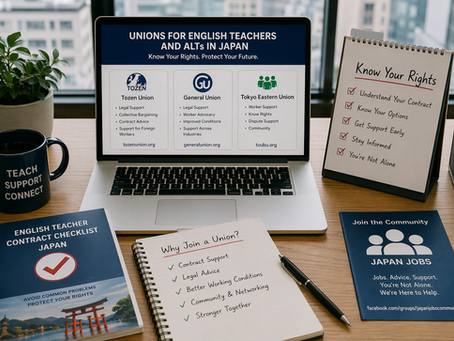 Teacher Union Japan: What Teachers Need to Know