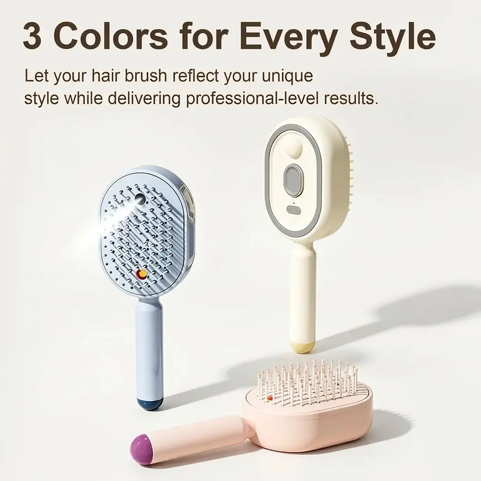 Thumbnail: Electric Massage Comb – Self-Cleaning Anti-Tangle Brush