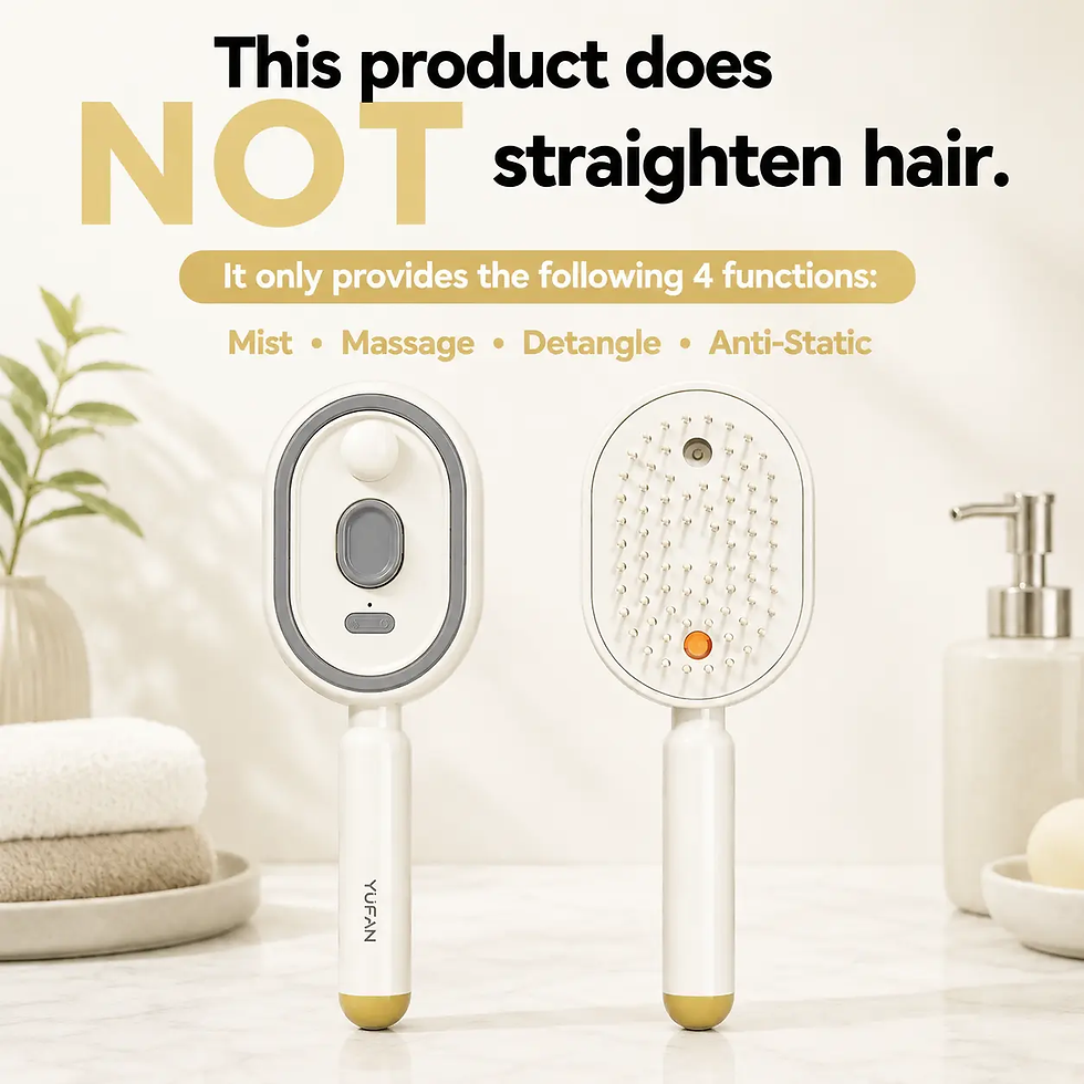 Thumbnail: Electric Massage Comb – Self-Cleaning Anti-Tangle Brush