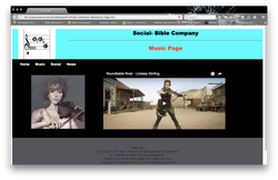 Socibible - My 1st Web Project