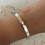 Miniature : Silver twist bangle