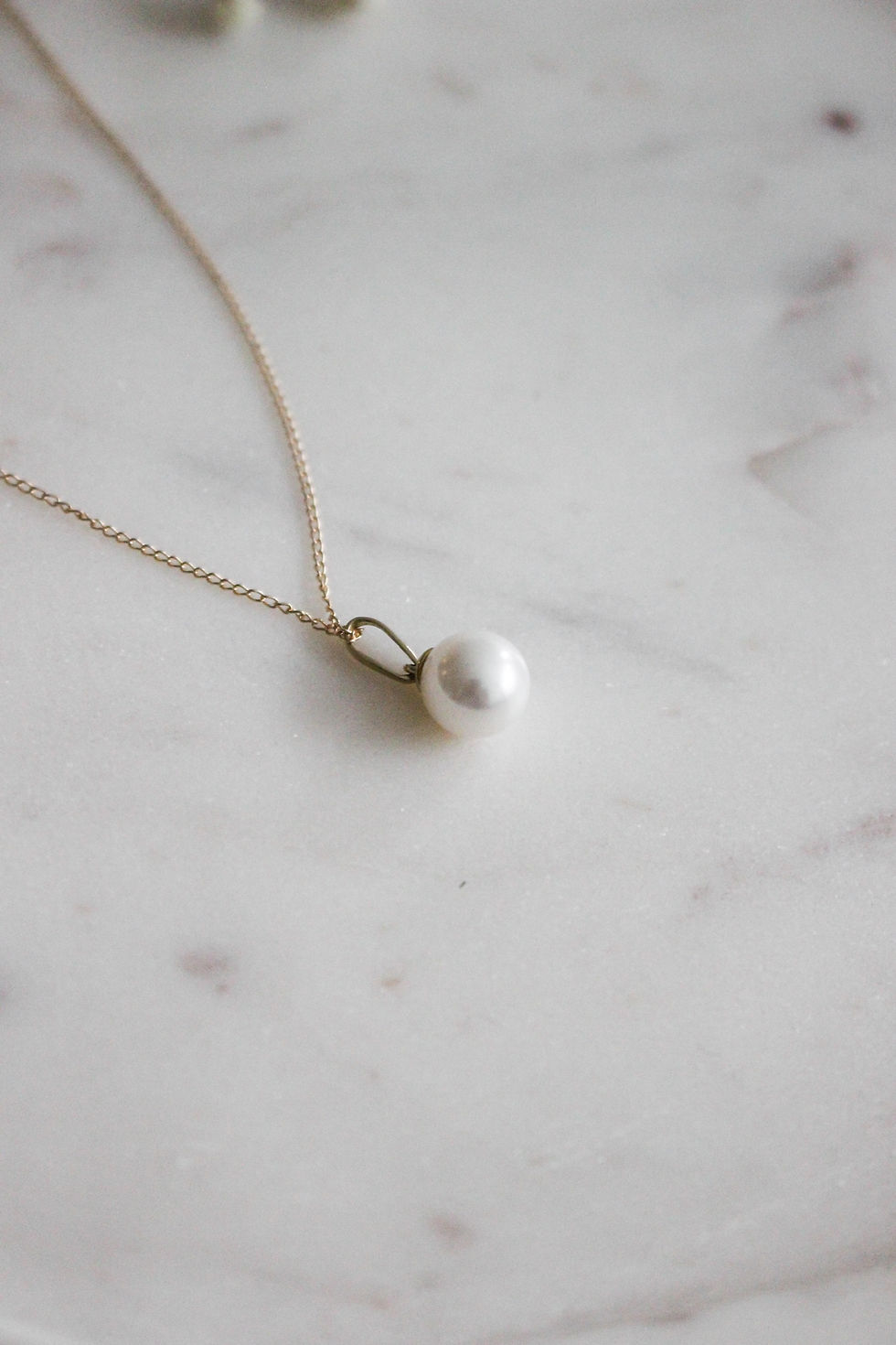 Miniature : Edison Pearl Necklace | 14K GOLD
