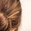 Miniature : Brass bun stick 