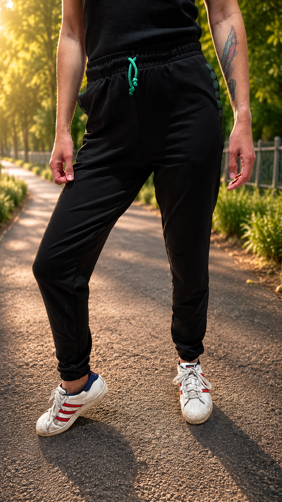 Miniatura: Spodnie Dresowe Classic Jogger Black Forest