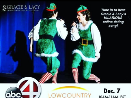 ABC 4 Lowcountry Live - Gracie & Lacy Online Dating Song