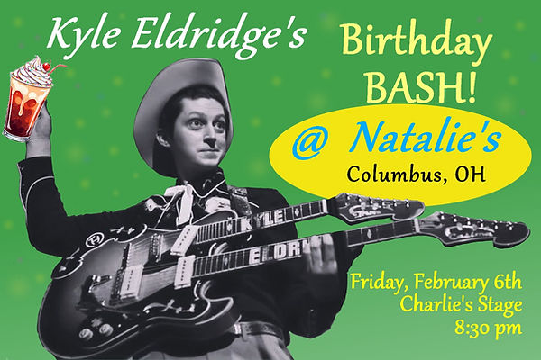 Natalie's gig poster Kyle's Birthday Bash.jpg