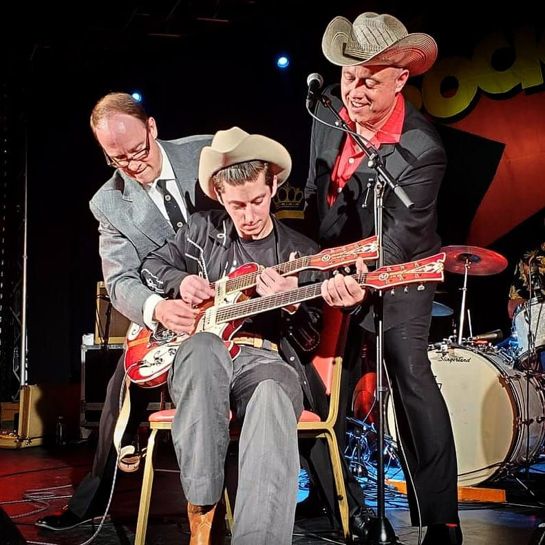 Backing DEKE DICKERSON @Great Lakes Rockabilly Festival - Port Clinton, OH