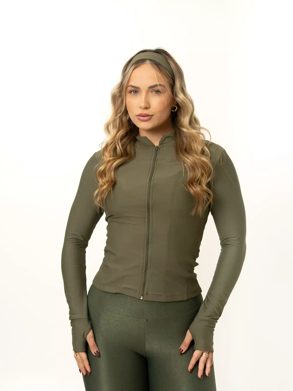 Jaqueta Estelar Verde Musgo