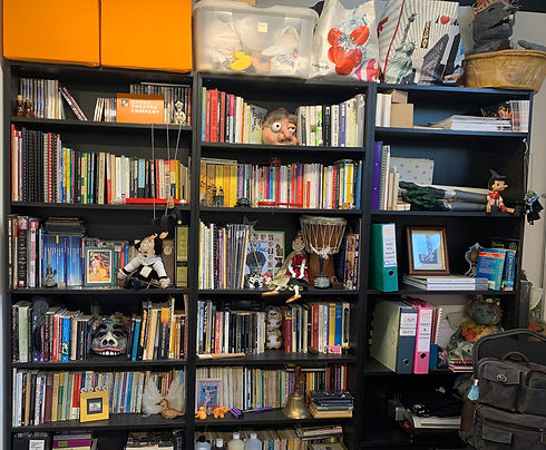 bookshelves